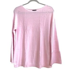 Vince Camuto Bell Sleeves Cotton Blend Swe…